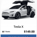Tesla Model X Cabo Airport